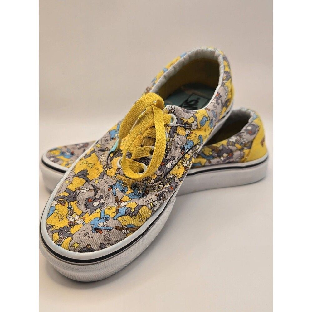 VANS Era Simpsons Itchy & Scratchy Krusty Skateboard Shoes M 4.5 / W 6